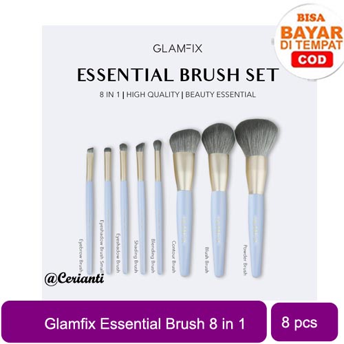 YOU GLAMFIX Essential Brush Set 8 Pcs_Cerianti