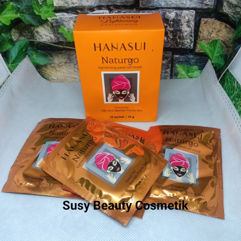 [Per Pcs] Masker Hanasui Bpom Orange Sacetan