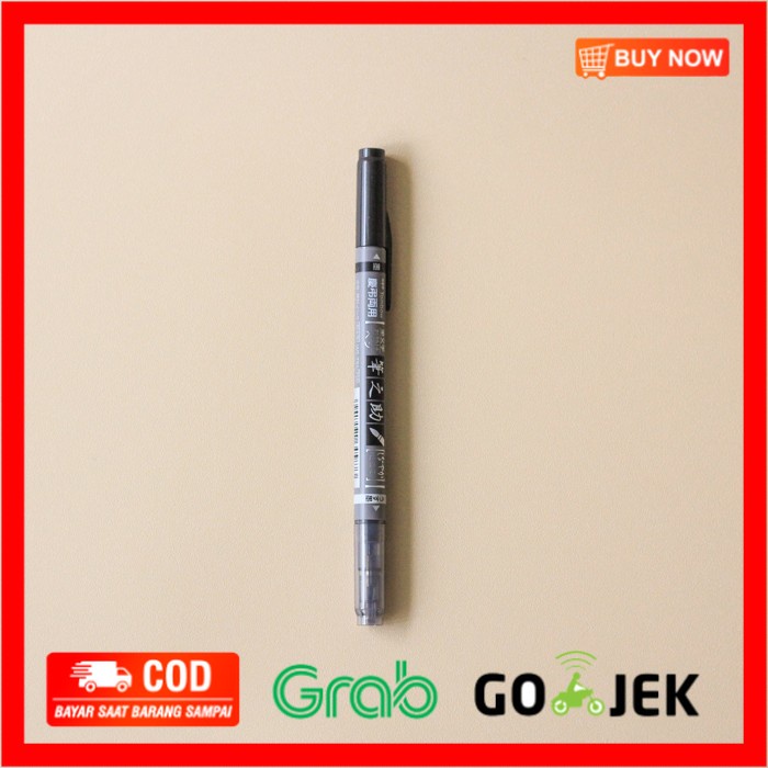 

(BISA COD) Tombow Fudenosuke Twin Tip Brush Pen