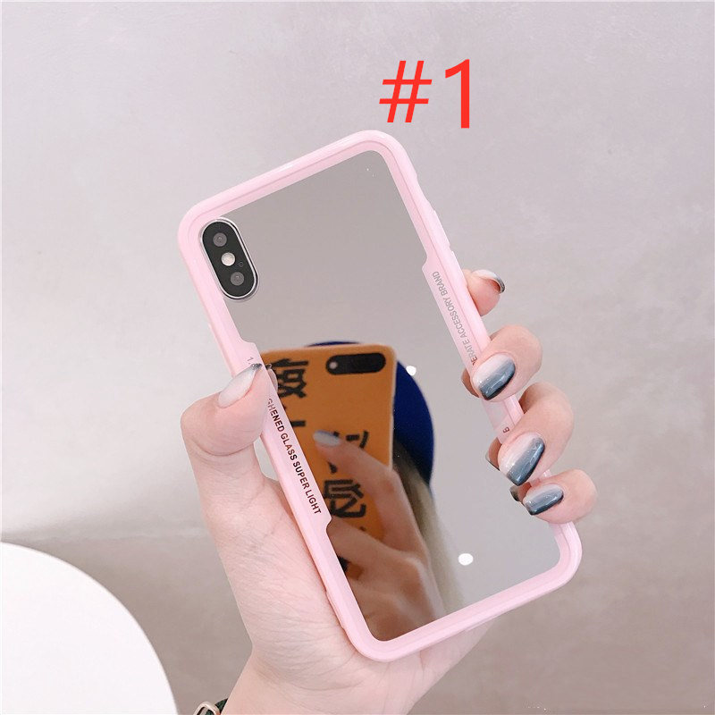 Fashion Mirror Casing Soft Case iPhone 11 12 mini Pro Max 6 Plus 6S Plus 7 Plus 8 8+ SE 2020 X XS XR XS Max Factory Price