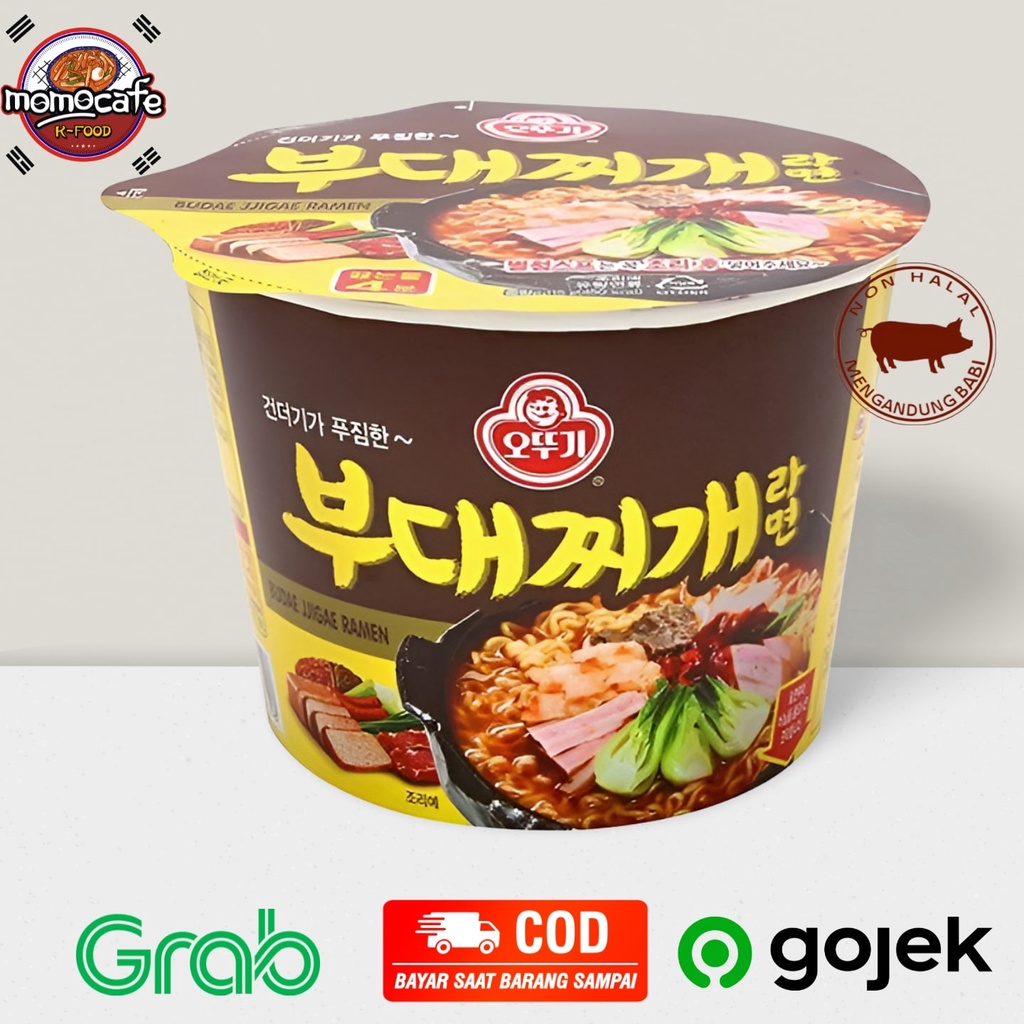 

Ottogi Budae Jjigae Cup - Cup Ramyeon Rasa Daging 115g Made in Korea