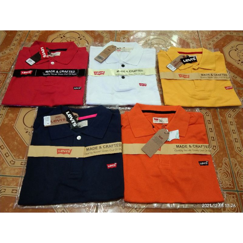 KAOS LEVI'S  KERAH IMPORT / kaos levis / PROMO harga distributor