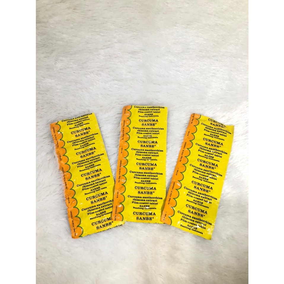 CURCUMA TABLET / PENAMBAH NAFSU MAKAN / MULTIVITAMIN