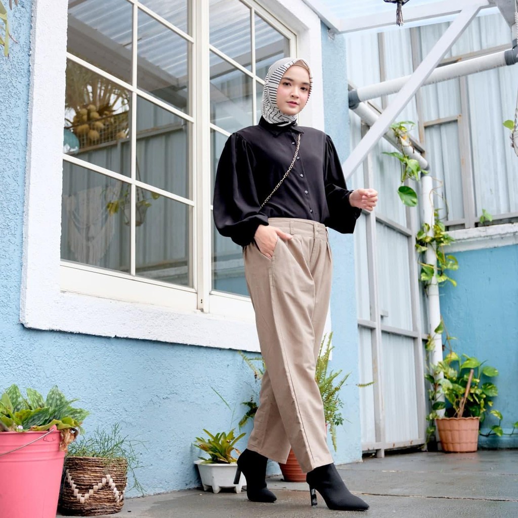 ATREYA KULOT PANTS / CELANA WANITA / CELANA KERJA / LINEN