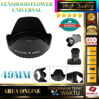 82mm Lens Hood,Fotover Universal Tulip Flower Lens Hood Sun Shade with Centre Pinch Lens Cap for Canon Nikon Sony Pentax Olympus Fuji Camera