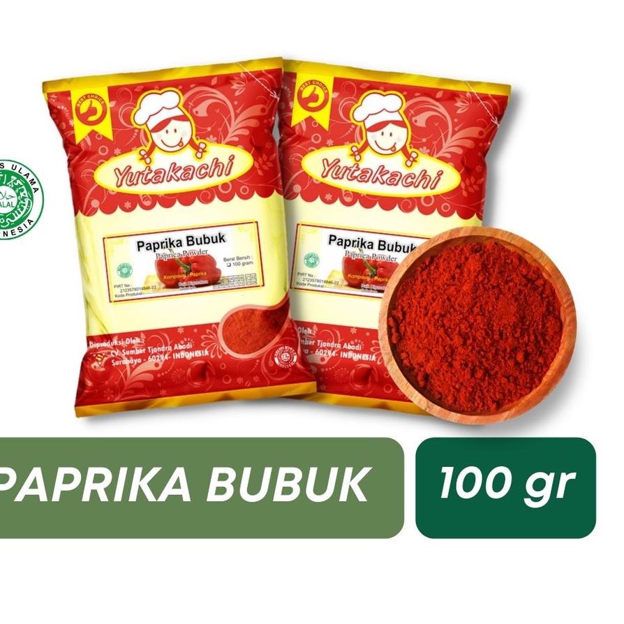 

【⚡TAR】 MURNI BUBUK PAPRIKA MERAH 100GR /BUMBU REMPAH paling murah