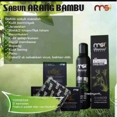 SABUN BAMBOO CAIR - BAMBO CHARCOAL PRODUK ASLI MSI 100%