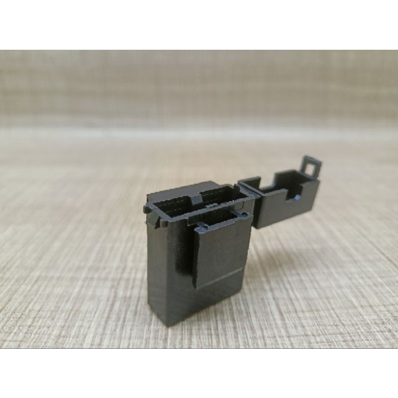 Soket Sekring Plastik Tancap Besar Mini Kaki Panjang Kosongan Tanpa Kabel