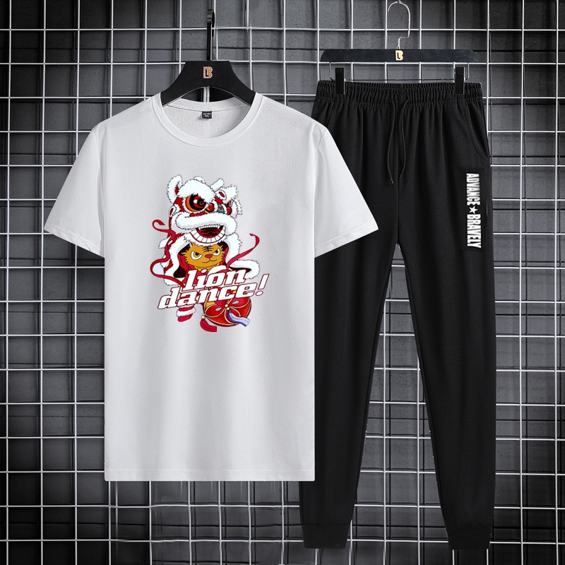 Celana Panjang Pria + Kaos Pria SET