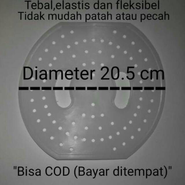 Tutup Pengering Mesin Cuci Diameter 20.5 Cm Oval Lonjong