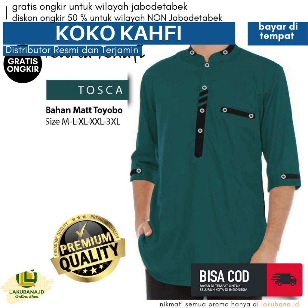 Koko Kurta Khafi - Koko Kahfi dan Koko Khafi Baju Muslim Premium