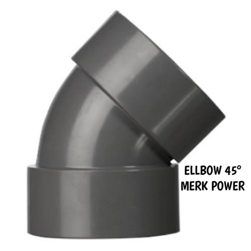 ellbow 45° - keni 45 derajat merk POWER