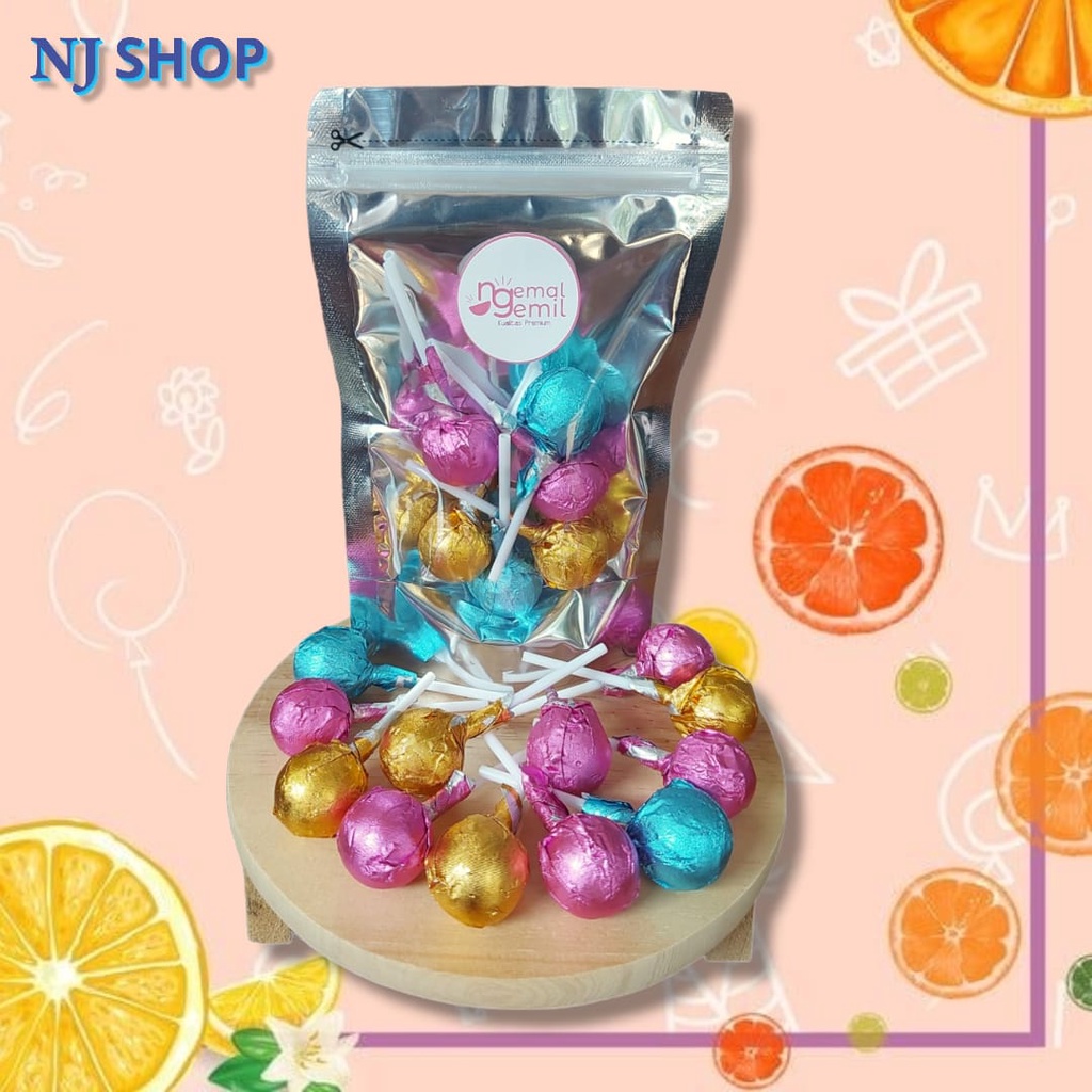 

[Coklat Original] - Lolipop Coklat Warna Warni Kualitas Premium