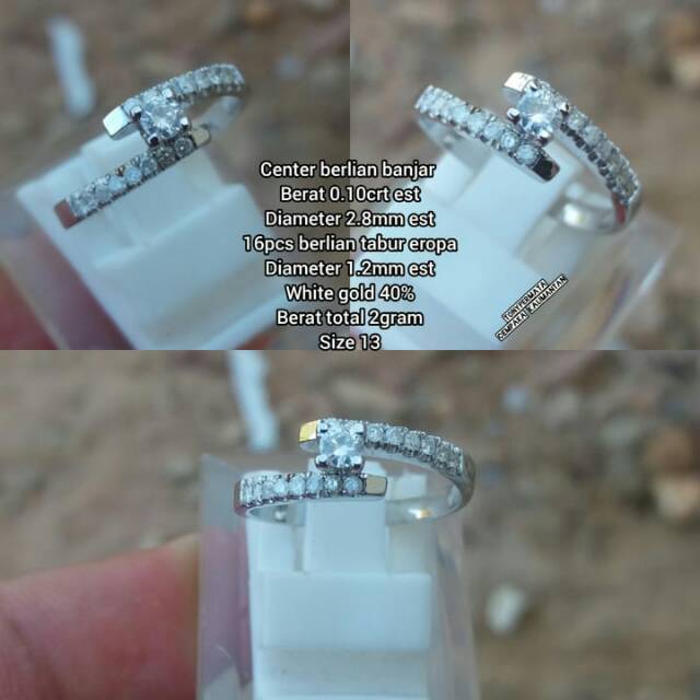 Cincin Berlian Banjar, Tabur Berlian Eropa