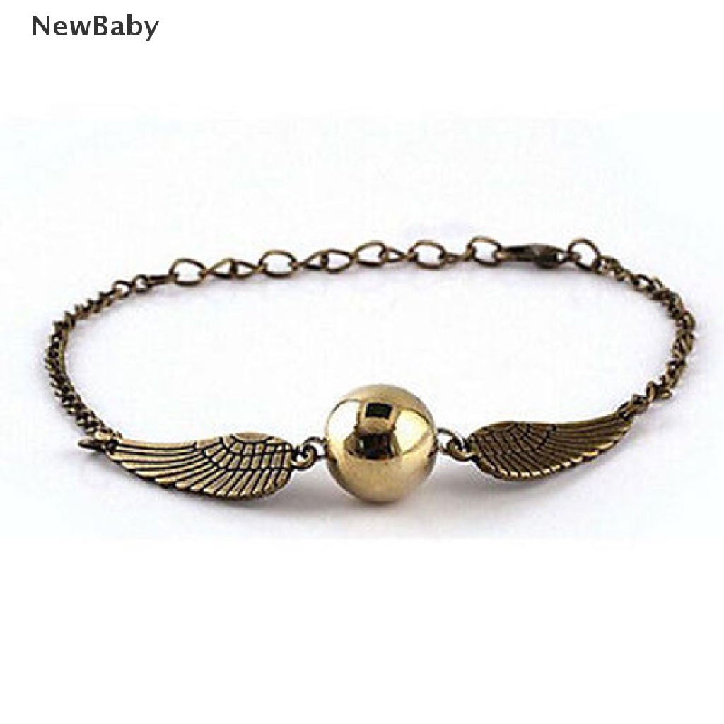 Gelang Rantai Desain Snitch Gaya Retro Untuk Unisex