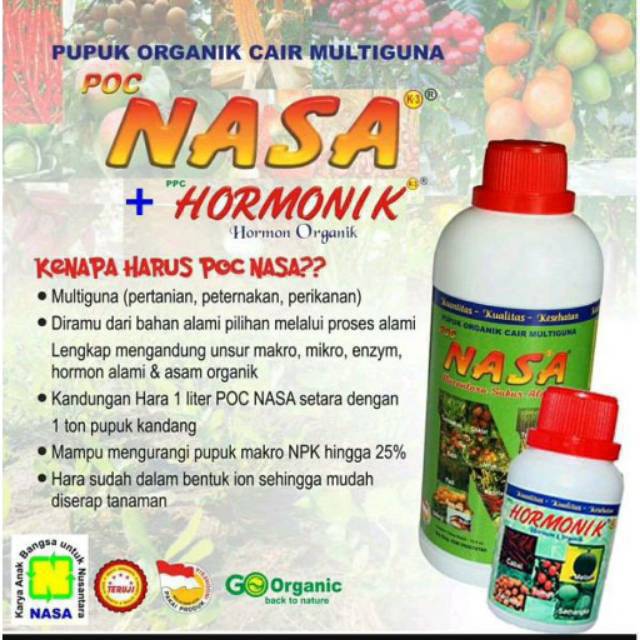 Pupuk POC NASA hormonik
