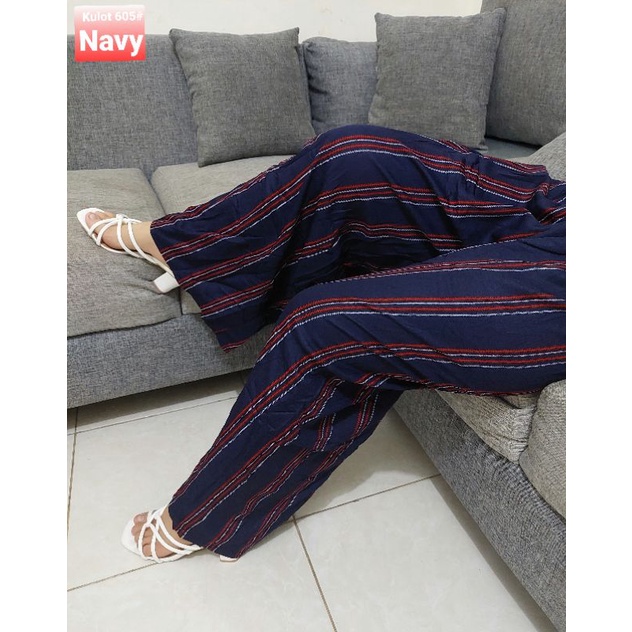 NEW KULOT SALUR JUMBO IMPORT NAVY 605#/KULOT JUMBO MURAH