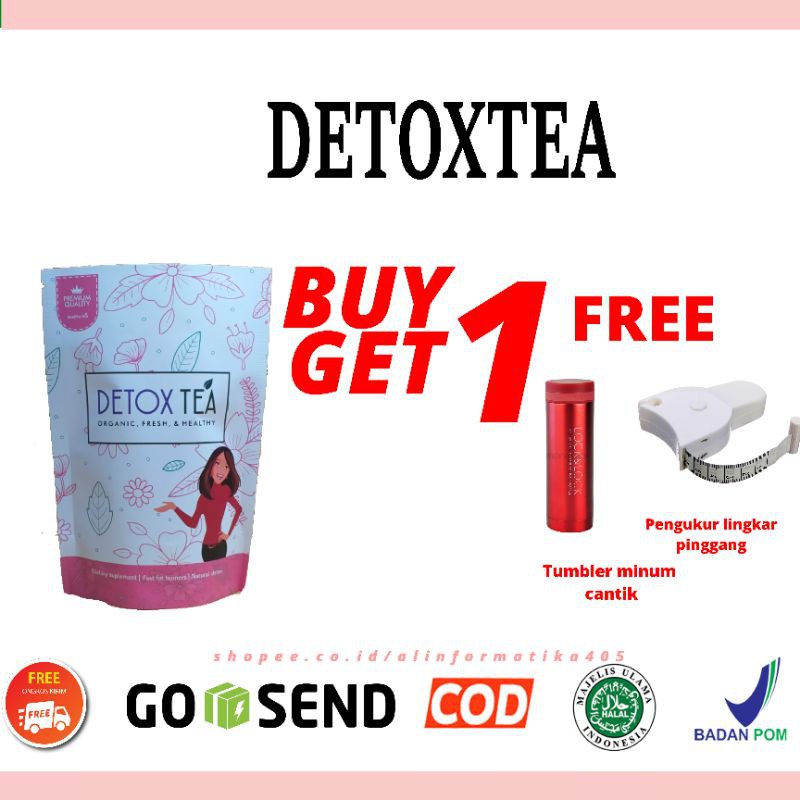 Pelangsing Badan DetoxTea 15Days