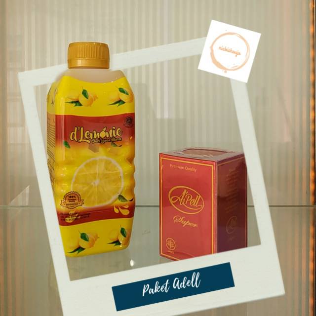 

Paket Adell Super | Apell Pelangsing Super & D'lemonie BPOM