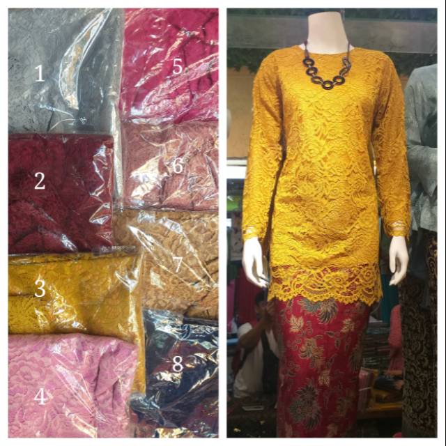 Baju kurung non gliter