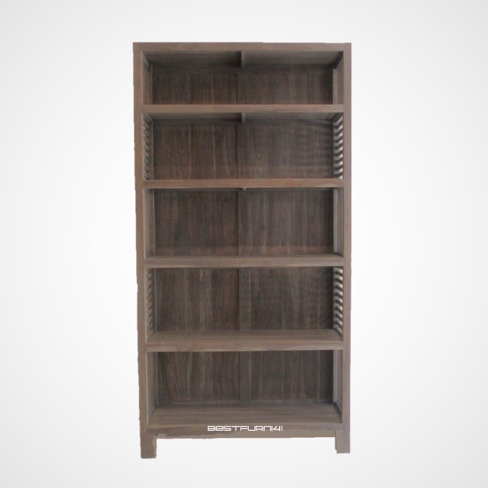 Rak Buku Kayu Jati ukuran besar