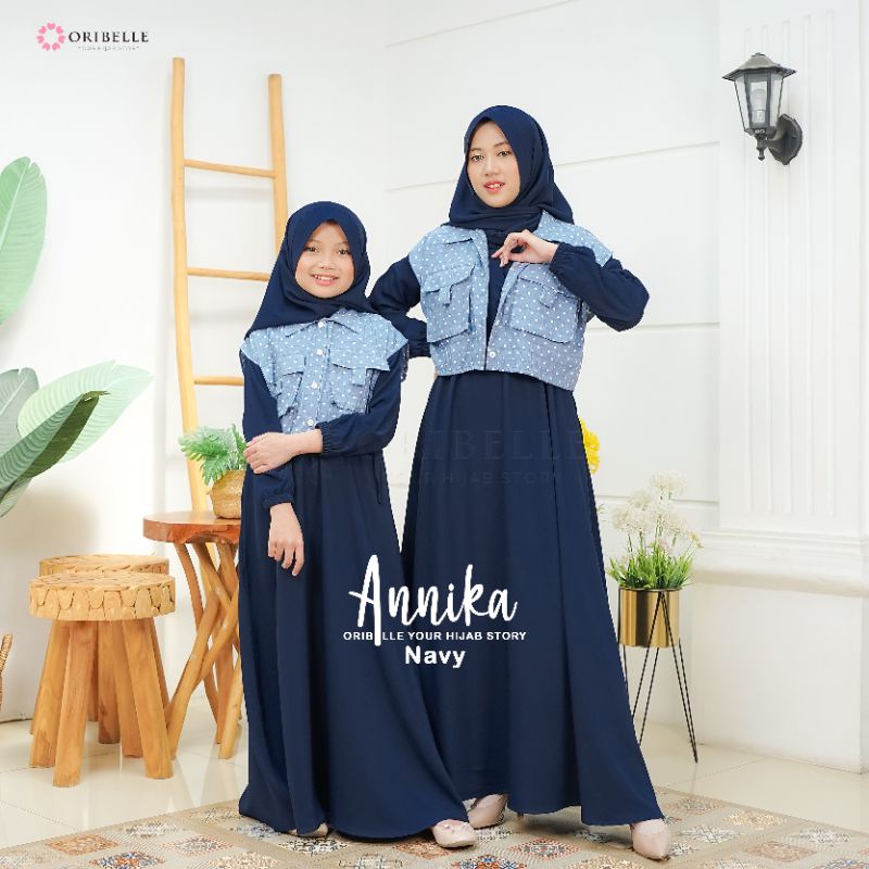 GAMIS SET VEST ANNIKA BY ORIBELLE