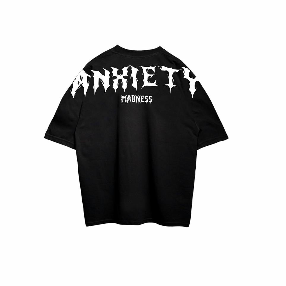 Keluaran Terbaru.. HAEV T-shirt Oversize - Anxiety madness T-shirt/kaos/pakaian 44