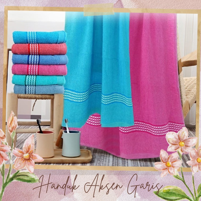 Handuk Mandi Polos Ukuran 70x140 Handuk Mandi Dewasa Handuk Mandi Lembut