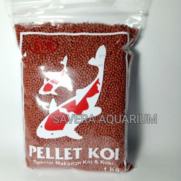 

▽0cb Pelet 1kg butiran sedang (2mm) merah / Makanan ikan KOI / KOKI murah ★★★.