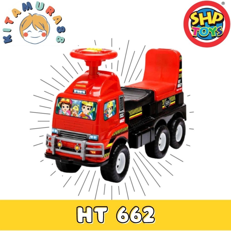 Mainan Anak Tunggang Mobil Truk - SHP TOYS - HT 662