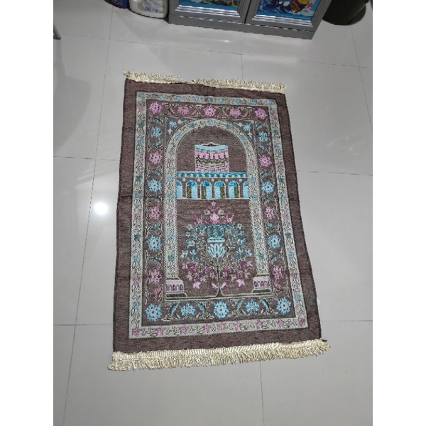 sajadah turki kepang sajadah untuk oleh2 haji sedekah dll besar uk 70x110cm