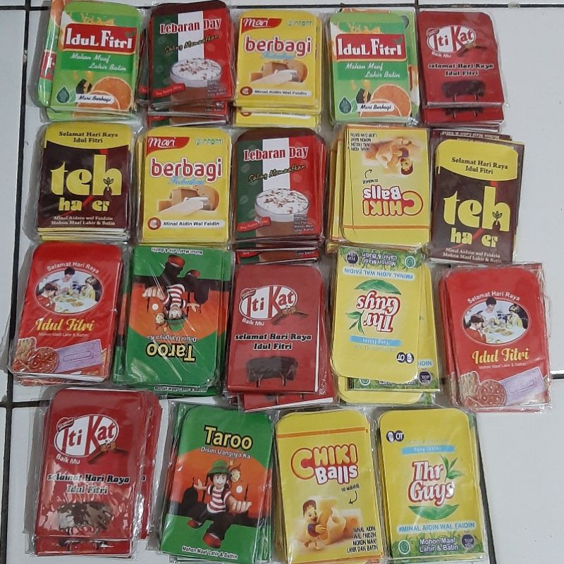 

AMPLOP LEBARAN SNACK MINI Isi 10/pack,AMPLOP IDUL FITRI/ ANGPAO