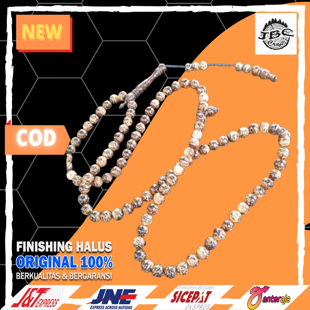 Tasbih - Tasbeh. Tasbih Tijani, Tasbih kayu  Liwung  - Tasbih Tijani Yuser Peralatan sholat