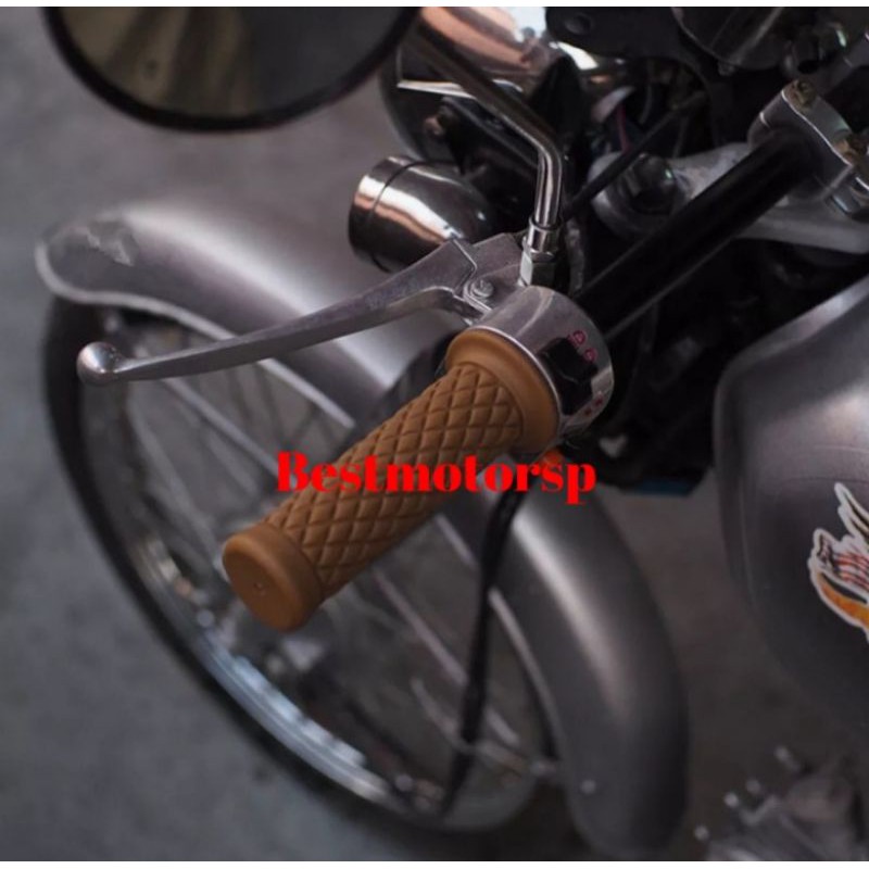 Handgrip Handfat Classic Tipe Retro custom Vespa Universal Motor