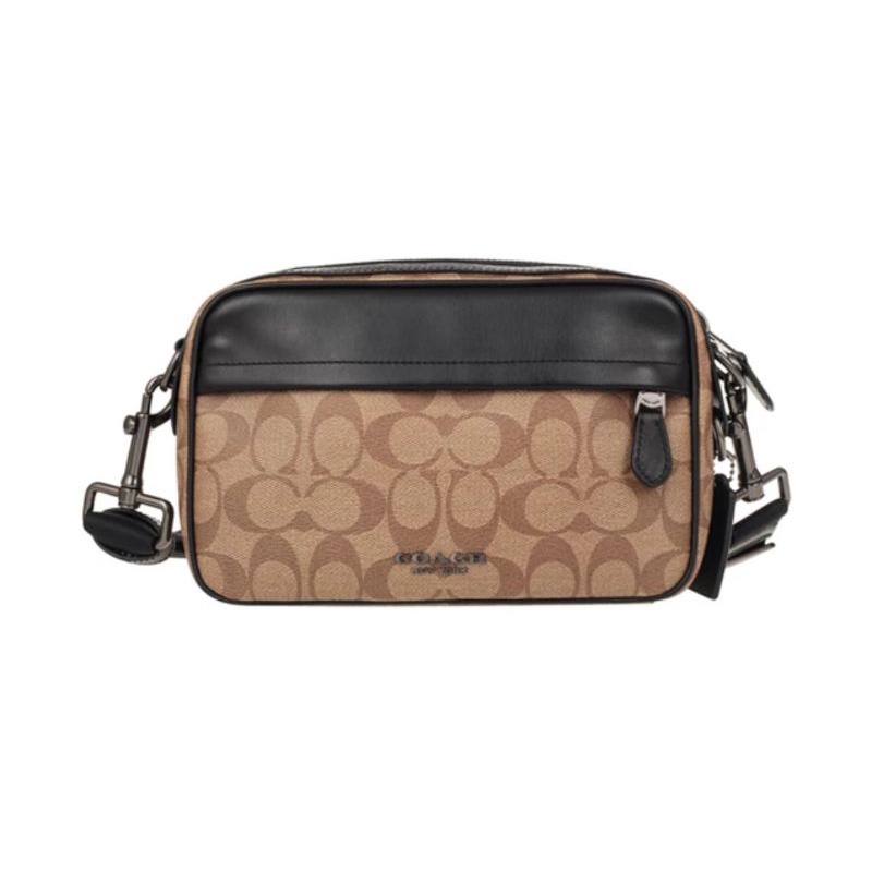 GRAHAM CROSSBODY IN SIGNATURE CANVAS (COACH F50715)