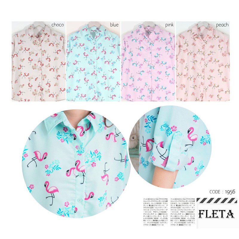 FLETA TOP - Atasan Blouse Wanita / Baju Wanita