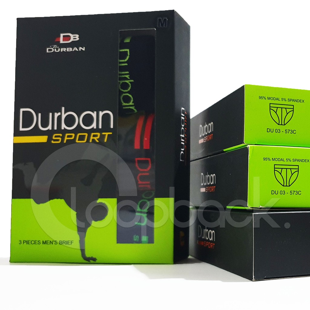 Durban Celana Dalam Pria - Pakaian Dalam DURBAN Sport DU 03-573C Isi 3 pcs