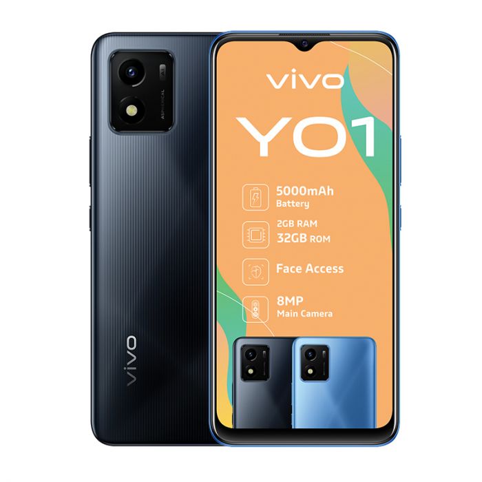 VIVO SMARTPHONE Y01A 2/32GB 6,51 INCH GARANSI RESMI