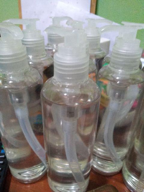 Botol Pet 250 Ml Natural Pump Natural