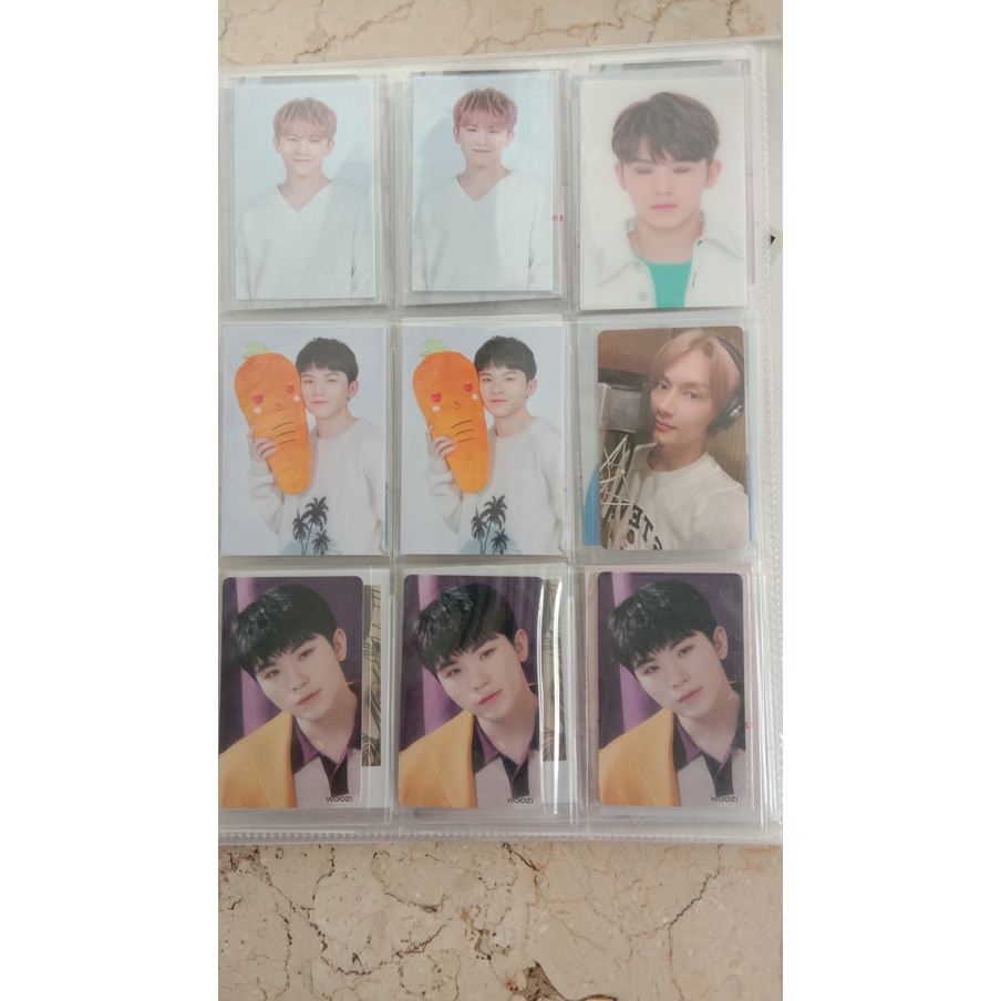 WOOZI HMV HITJAN/JUN SEMICOLON/WOOZI CARROT/HOLO HAPPY ENDING/WOOZI CARATLAND