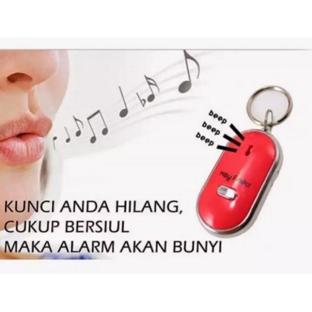 Gantungan kunci siul / Color key finder just whistle