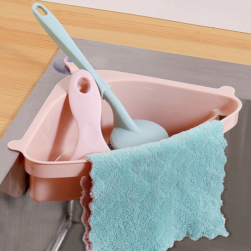 Keranjang Saringan Wastafel Bentuk Segitiga Untuk Makanan