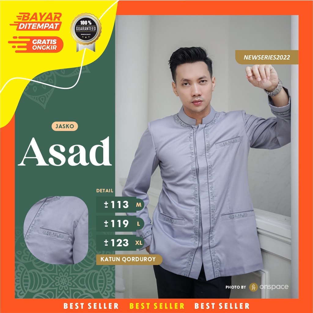 JASKO JAS KOKO DEWASA JAS KOKO PRIA DEWASA BAJU KOKO PRIA BAJU KOKO PRIA LENGAN PANJANG FASHION MUSL