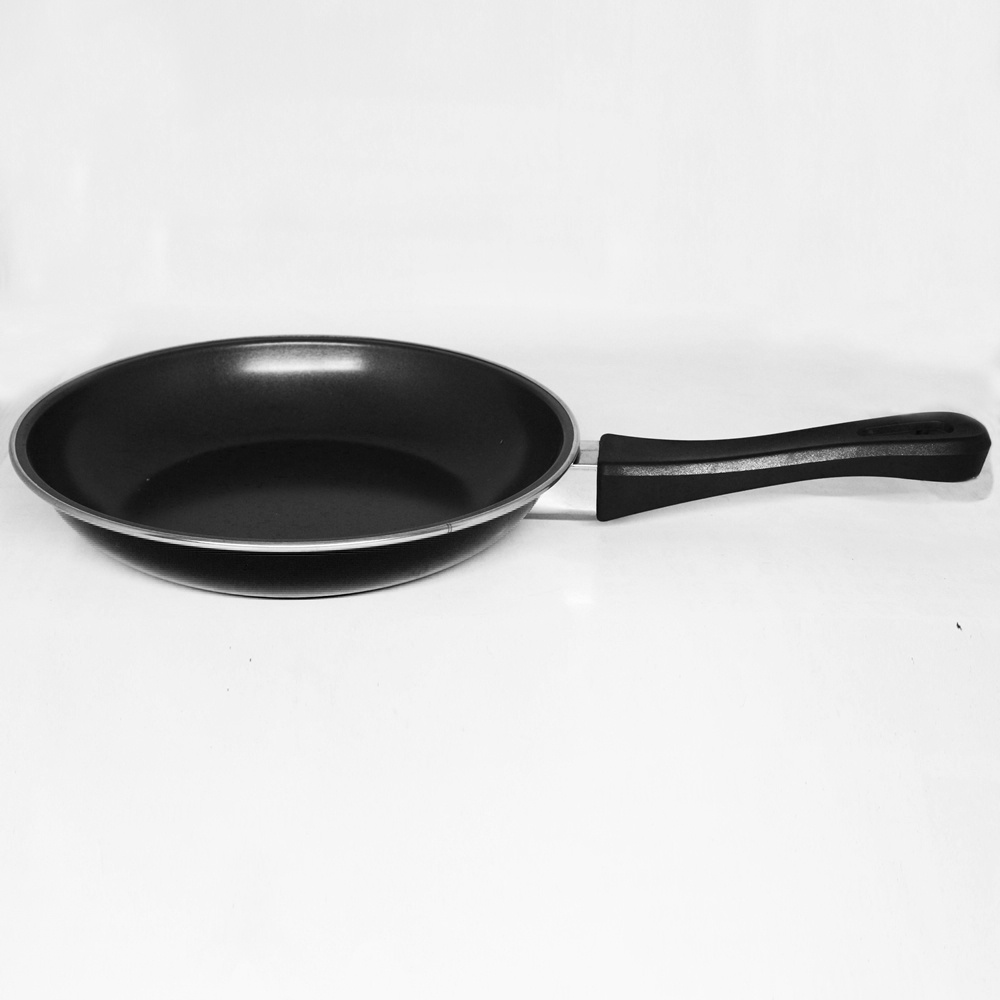 Maspion Milkpan Teflon 16 cm dan frypan 23 cm Hitam anti lengket