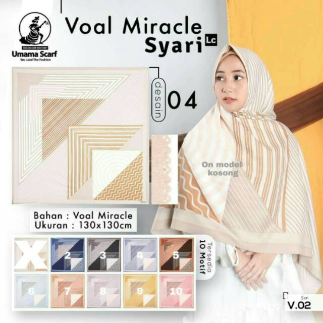 Segiempat jumbo voal umama