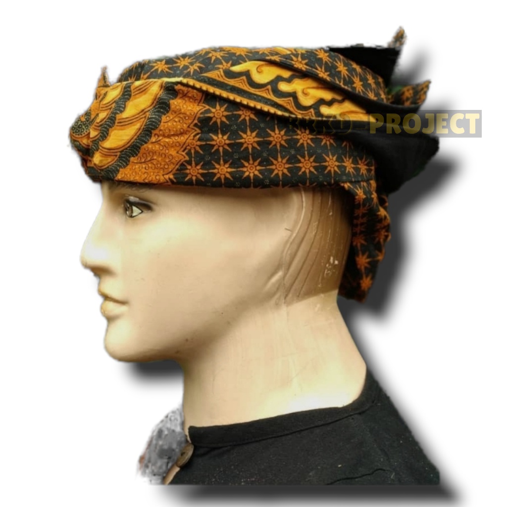 iket merak ngibing praktis permanen siap pakai medium quality iket sunda bendo blangkon Totopong ude