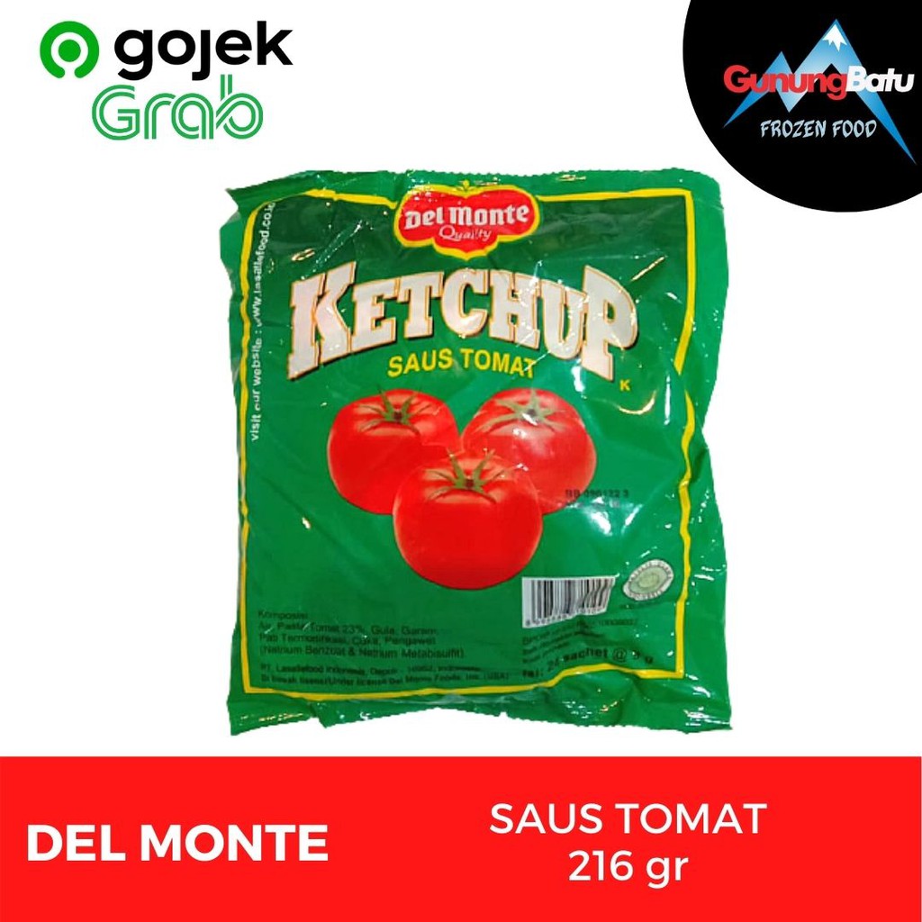 

DELMONTE SAUS TOMAT SACHET