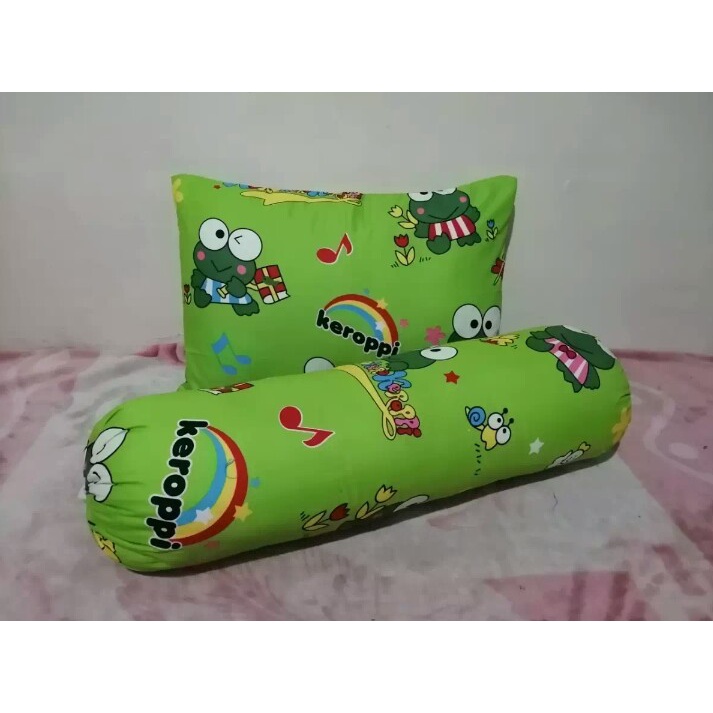 sarung bantal/sarung bantal karakter/sarung bantal keropi/sarung bantal doraemon/sarung bantal hello