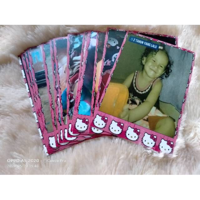 Cetak foto polaroid ukuran 5r