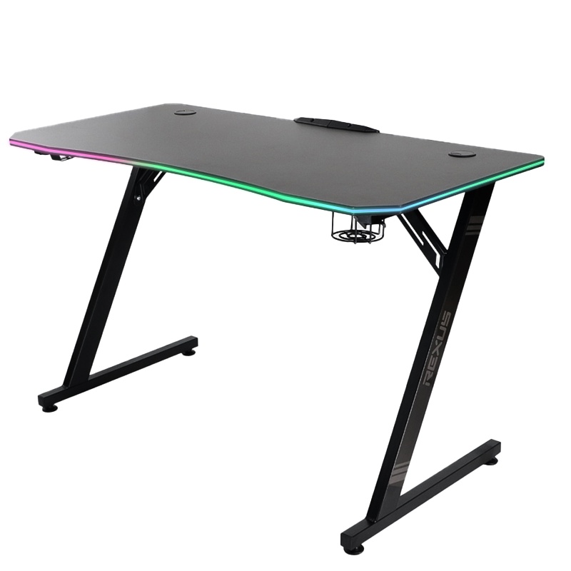 Rexus DIRA RGB Gaming Desk - Black